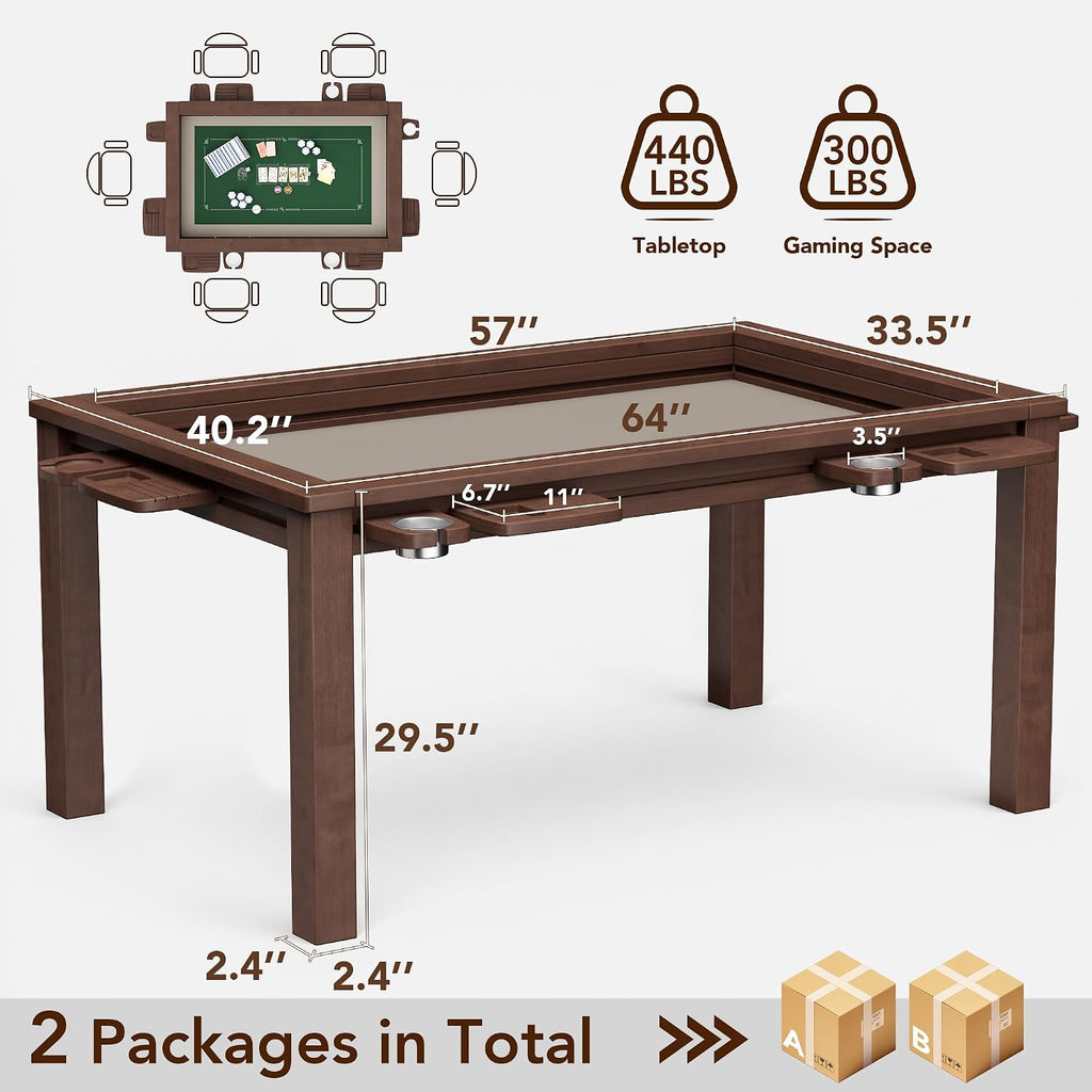 Convertible Multifunctional Game Dining Table