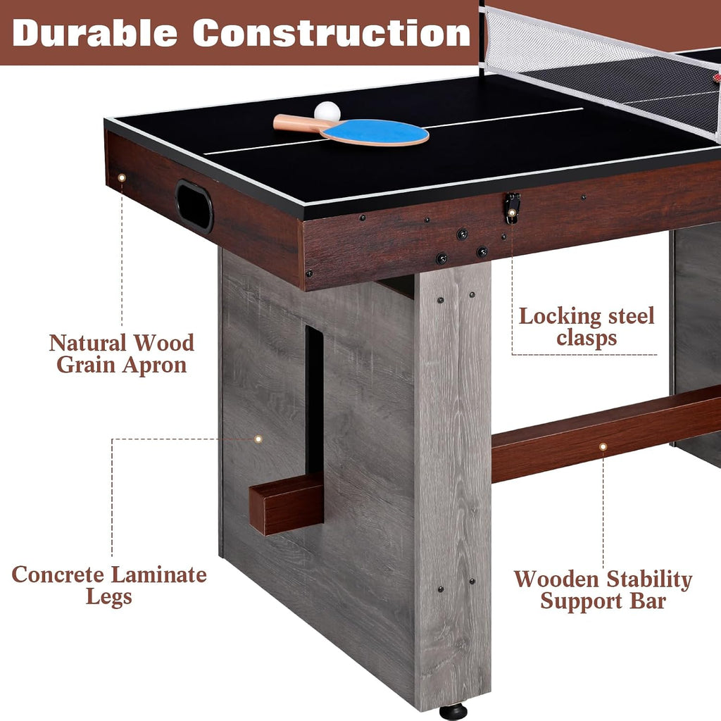 55" 4-in-1 Multi Game Table