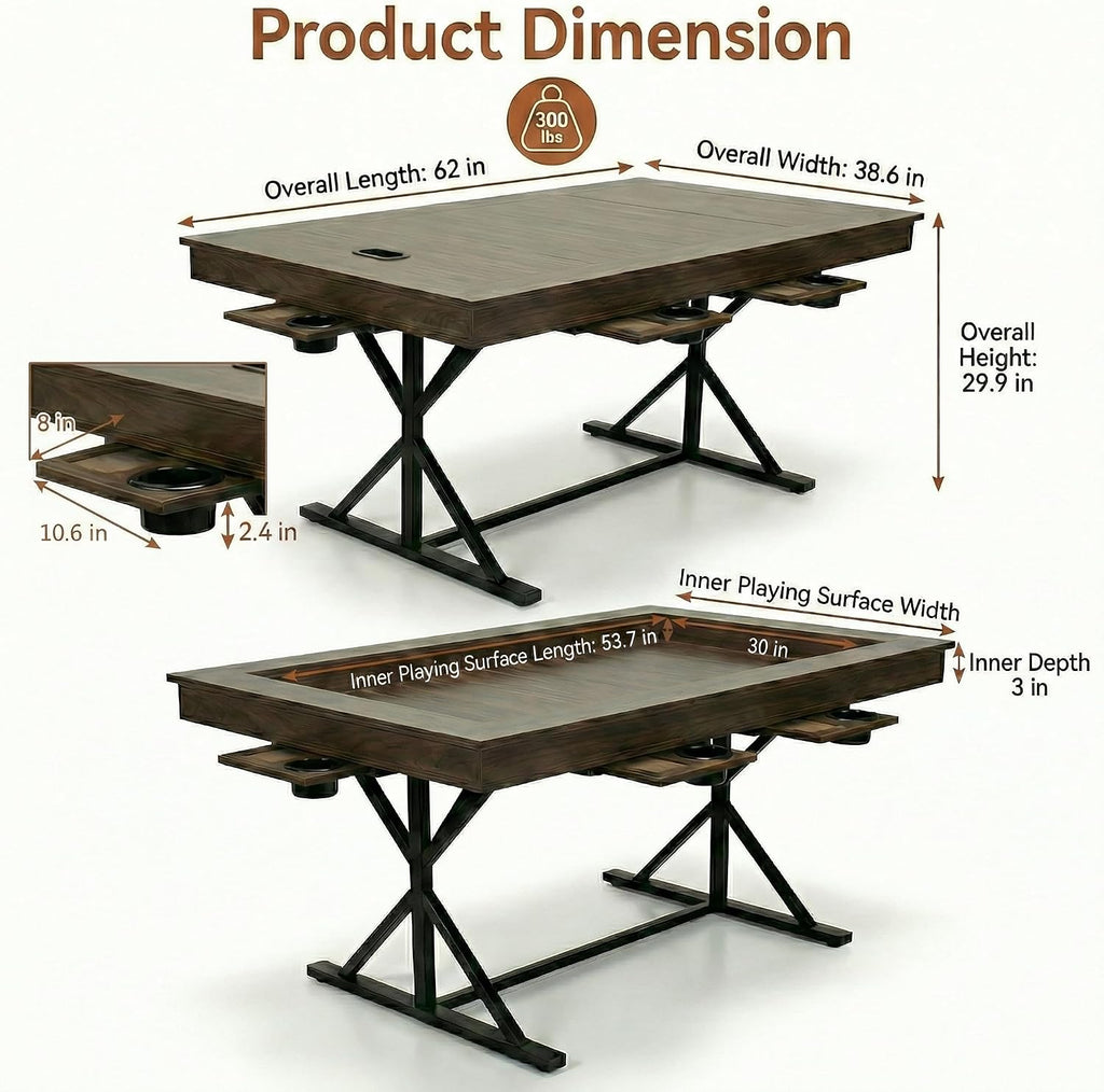Convertible Board Game Dining Table