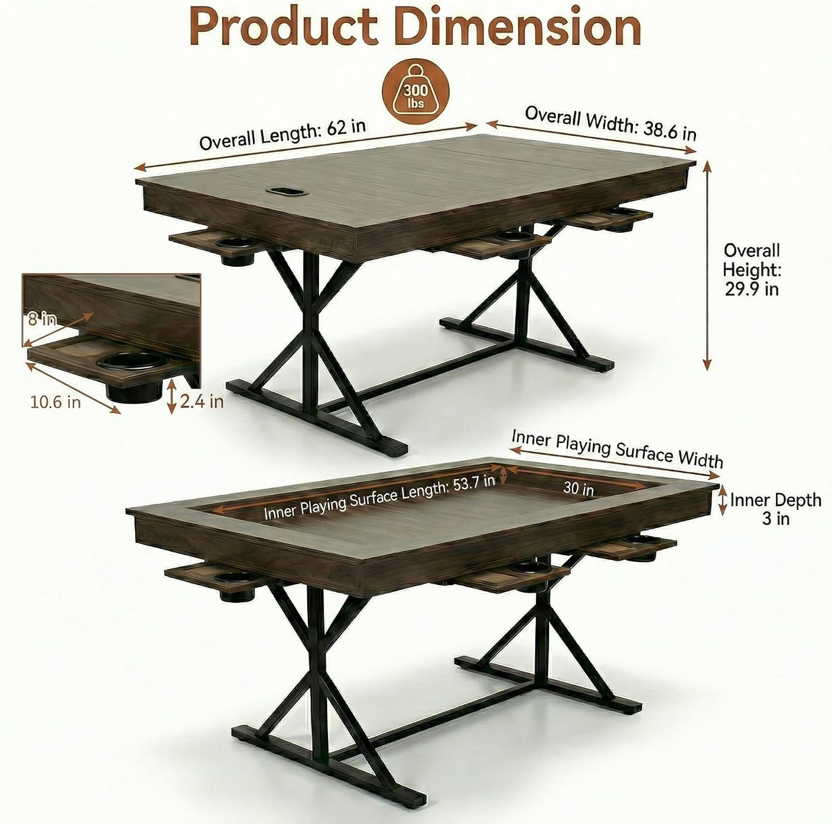 Convertible Board Game Dining Table