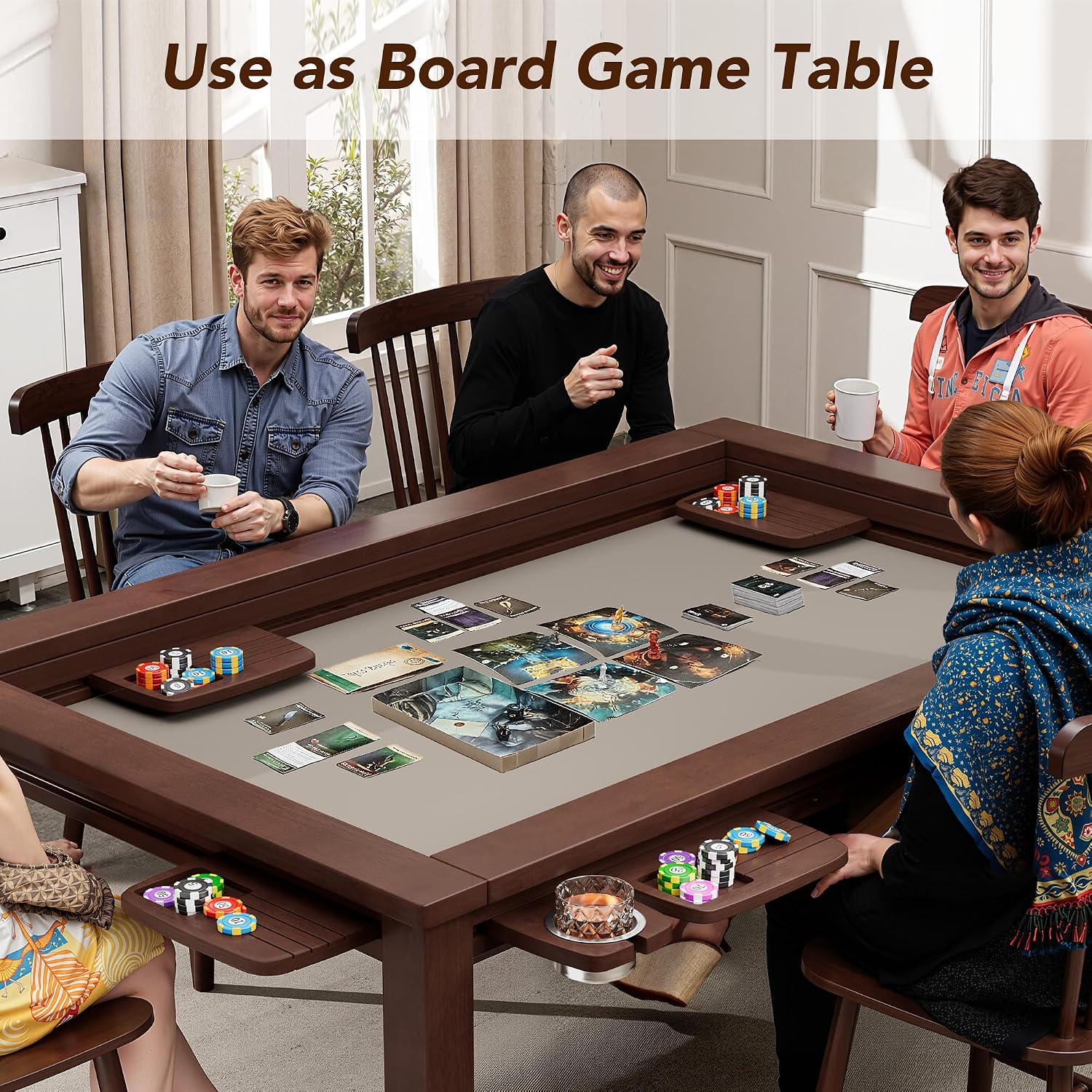 Convertible Multifunctional Game Dining Table